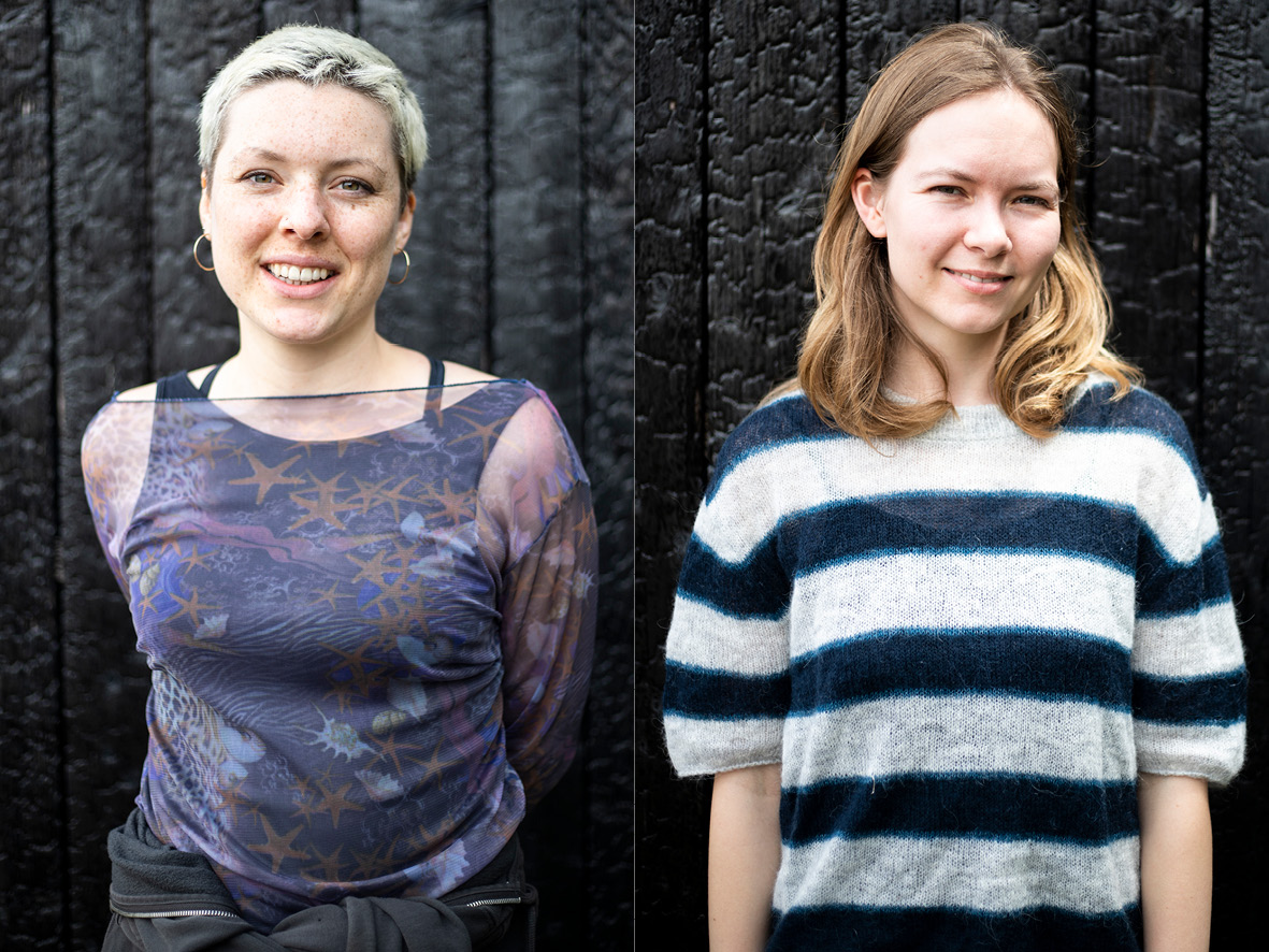Sybille Baré & Mirthe Desmeth photo by Siebe Vaes