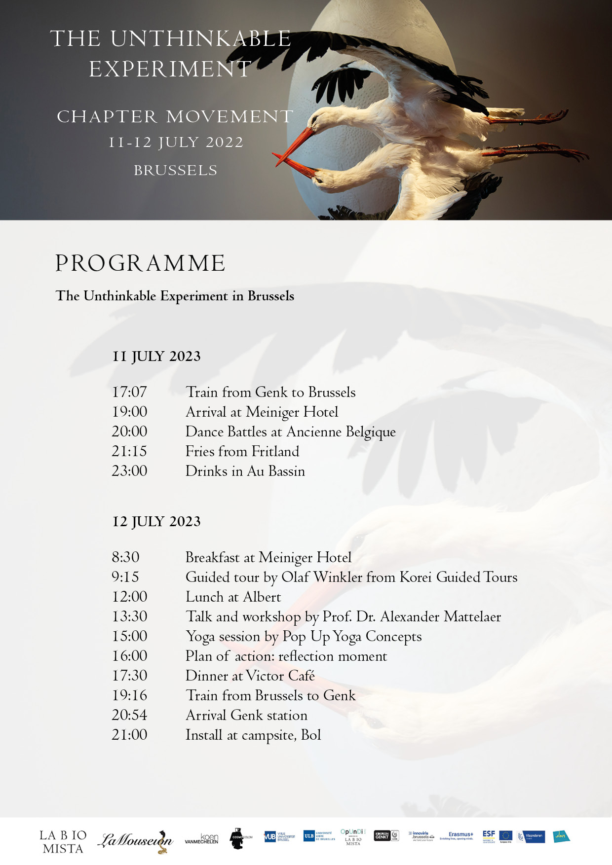 Brussels Program — Chapter Movement