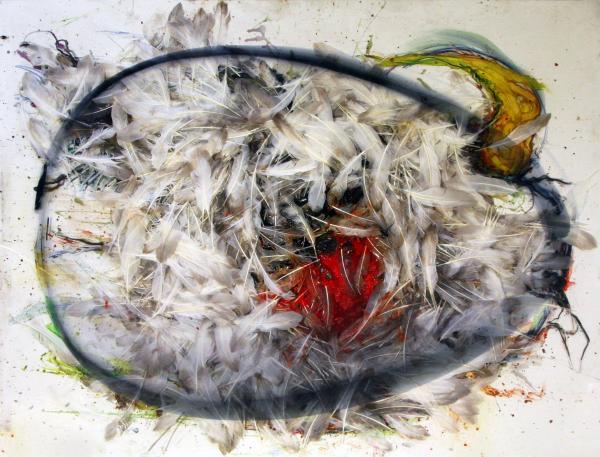 Painting on canvas, Koen Vanmechelen