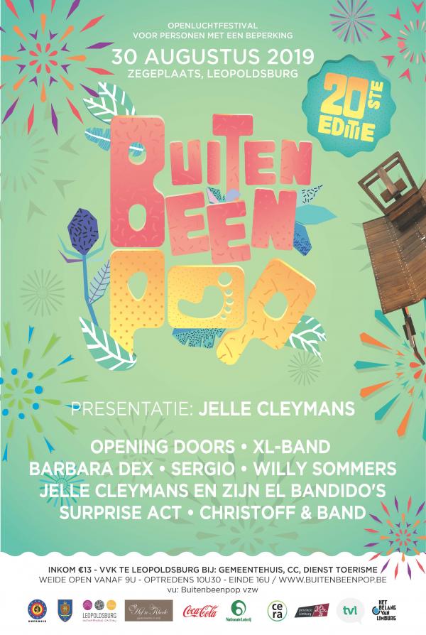 Affiche Buitenbeenpop Affiche Buitenbeenpop