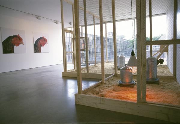 Expo, A shot in the head, Lisson Gallery, London (GB), 2000, © Koen Vanmechelen