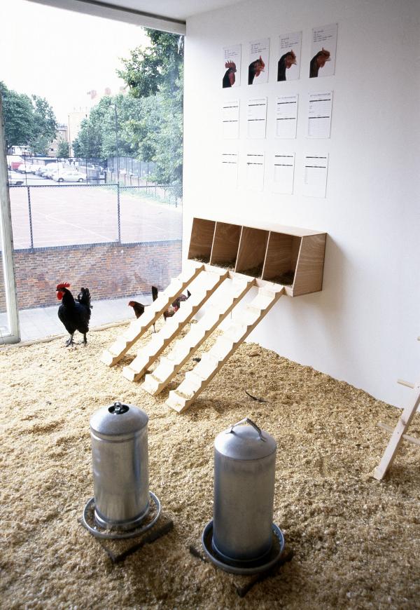 Expo, A shot in the head, Lisson Gallery, London (GB), 2000, © Koen Vanmechelen