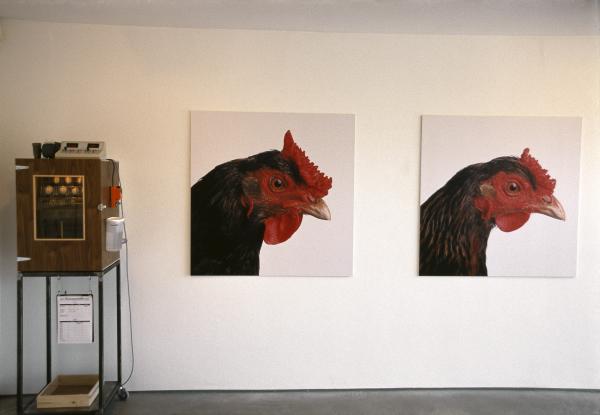 Expo, A shot in the head, Lisson Gallery, London (GB), 2000, © Koen Vanmechelen