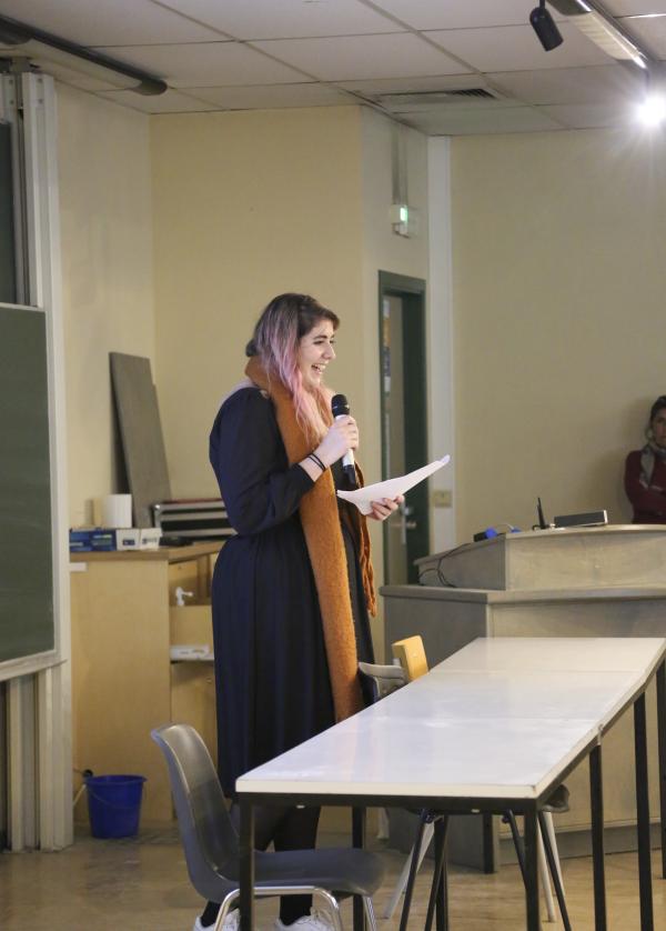 ULB, Alexandra Lichaa Speech © Koen Vanmechelen