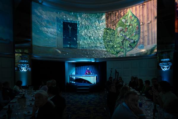Riders on the Storm, performance, Magritte room © Koen Vanmechelen, 2022, photo by Kris Vervaeke