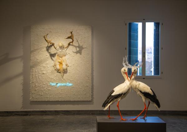Crosstalk, New Generation © Koen Vanmechelen, Glasstress Crosstalk, New Generation © Koen Vanmechelen, Glasstress