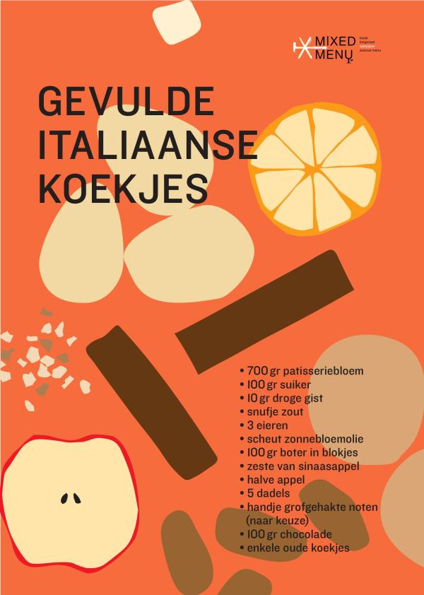 Gevulde Italiaanse koekjes van Nonna Anna