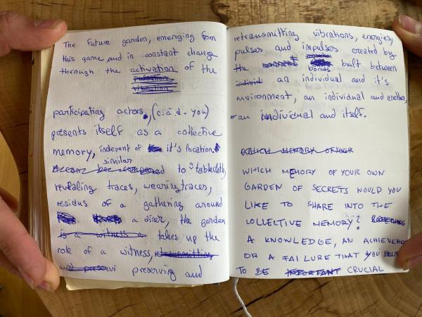 Ideations Group 2 — The Unthinkable Experiment, Future Garden