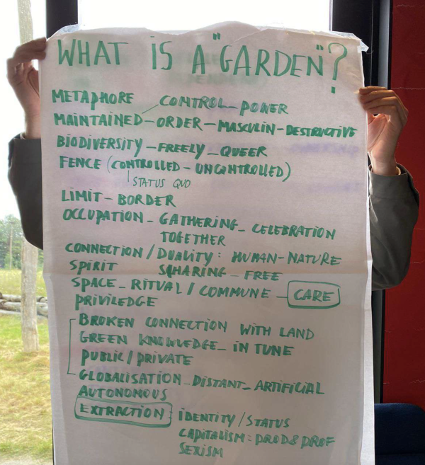 Ideations Group 2 — The Unthinkable Experiment, Future Garden