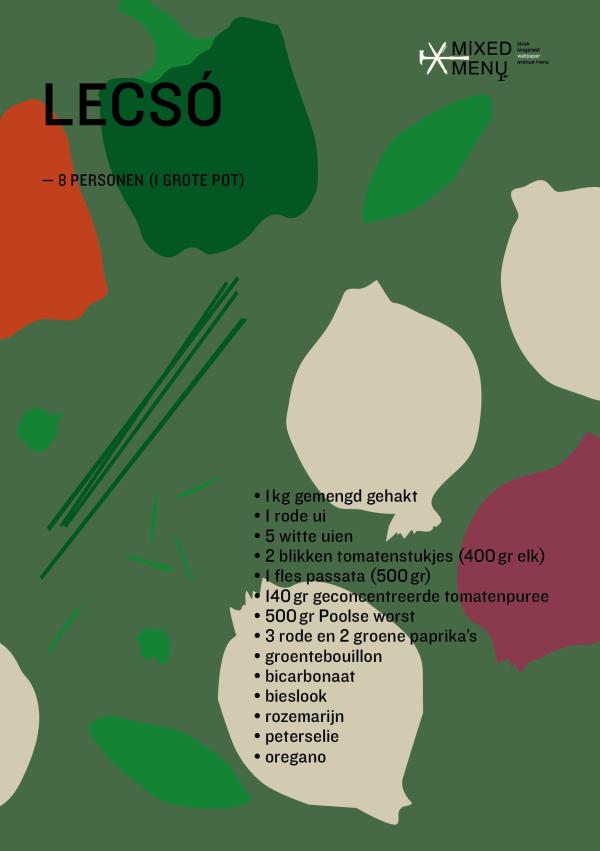 mixed menu