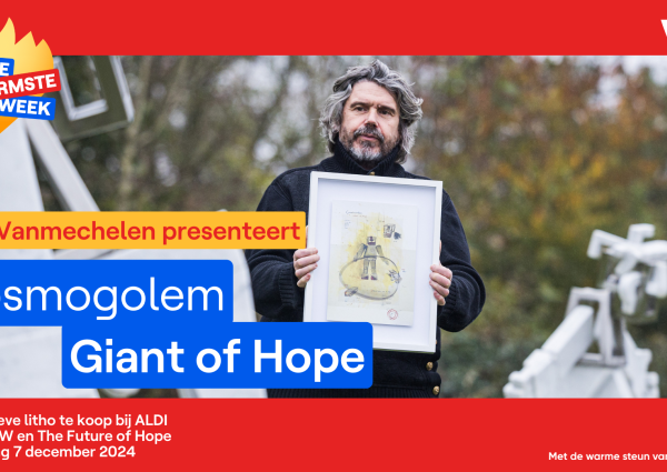 Unique Collaboration Between Artist Koen Vanmechelen and ALDI to Support The Warmste Week