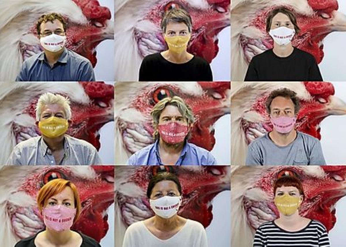 Mouth Mask - This Is Not a Chicken, Koen Vanmechelen